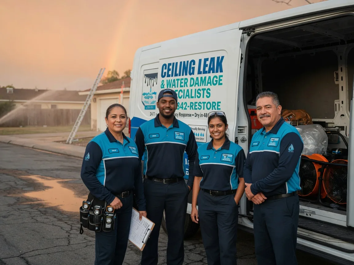 Ceiling Leak Cleanup company in Bushland, TX
