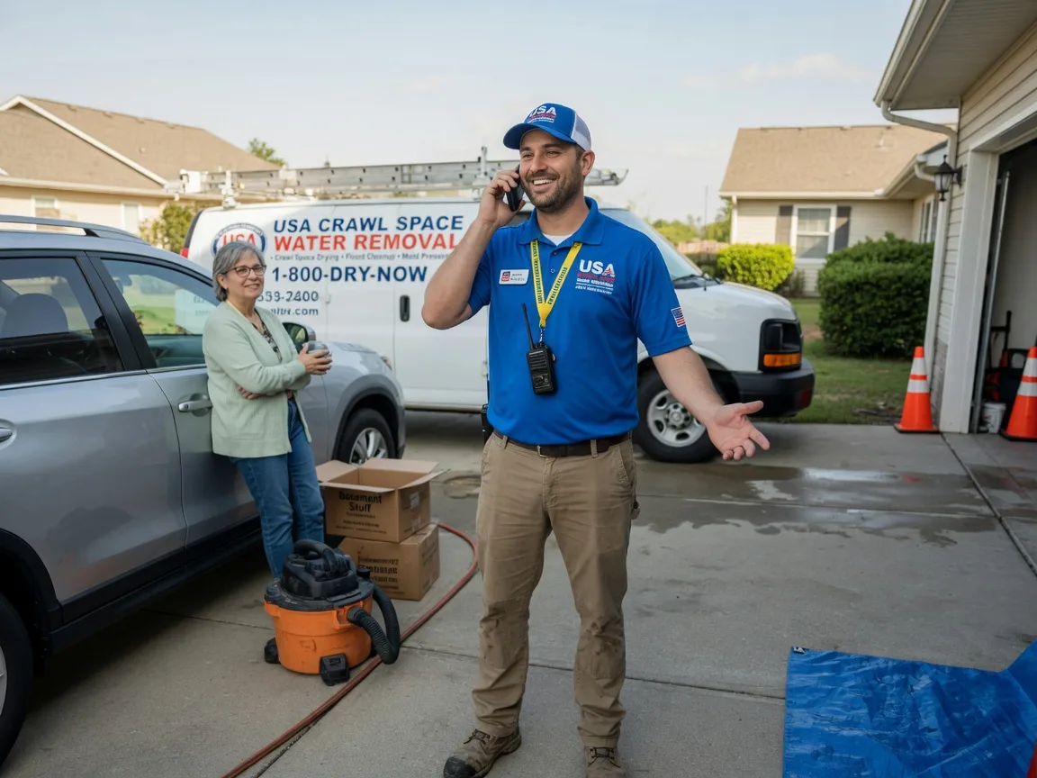 Crawl Space Water Removal Bushland, TX FAQs
